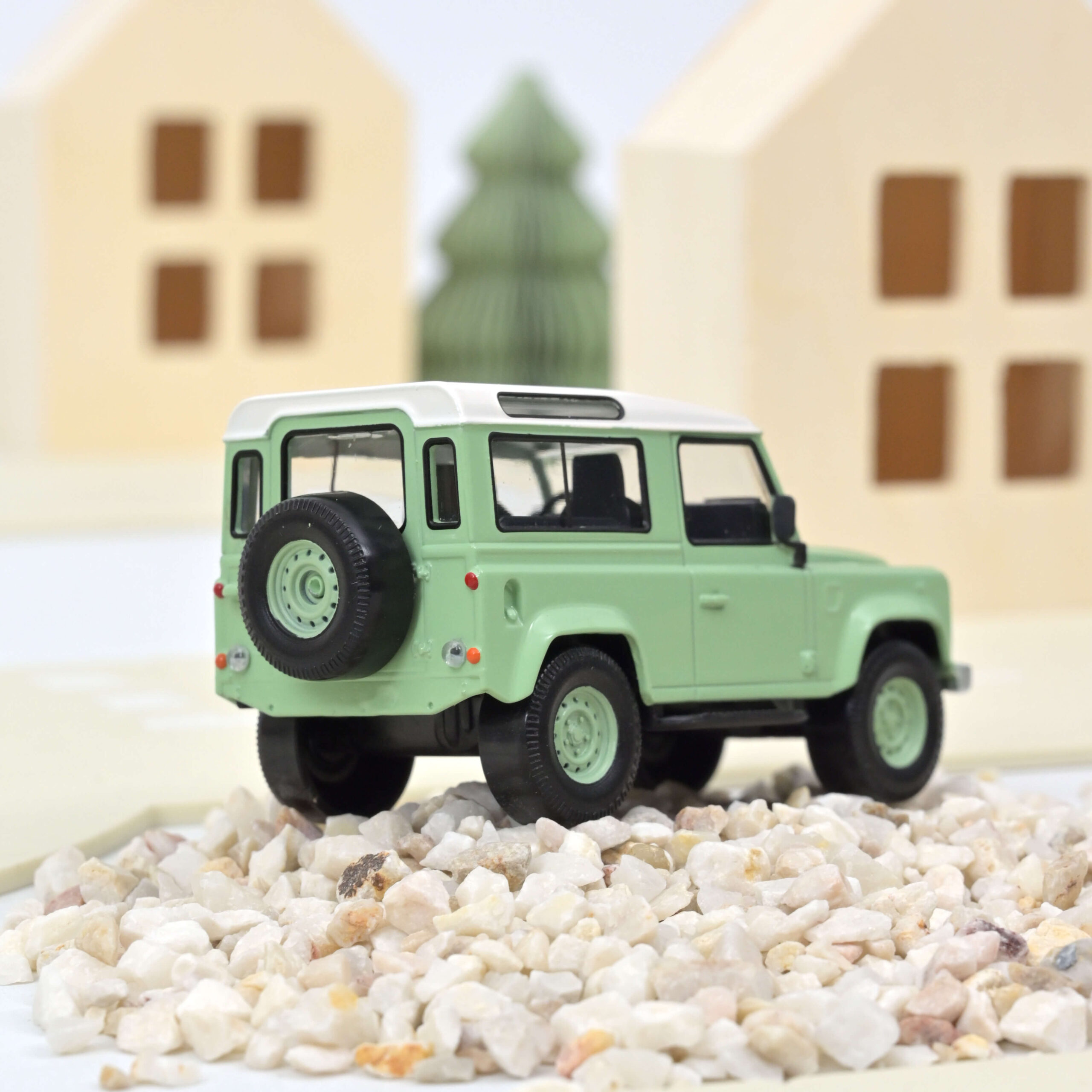 Land Rover Defender 1995 - Green & White - immagine 3