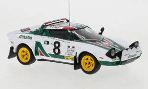Lancia Stratos HF, No.8, Lancia Alitalia racing team, Rallye Monte Carlo R.Pinto/A.Bernacchini