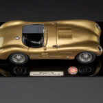 CMC Jaguar C-Type, 1952 gold-colored,  special model Techno Classia 2020