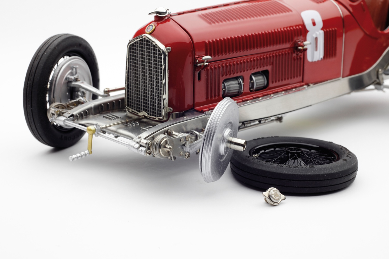 CMC Alfa Romeo P3Nuvolari, winner GP Italy 1932, #8 - Зображення 8