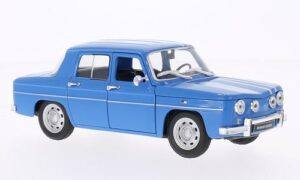 Renault R8 Gordini, light blue/white