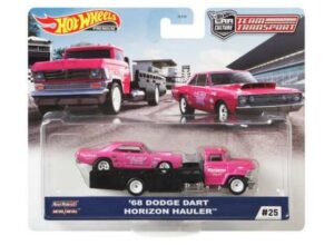 Dodge Dart & horizon hauler, pink 1968