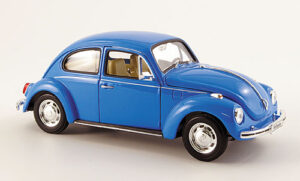 VW beetle, light blue without showcase