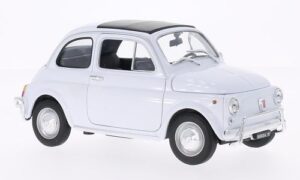 Fiat 500, white
