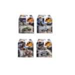 Jurassic World Dominion Character Cars, mix box with 4pcs
