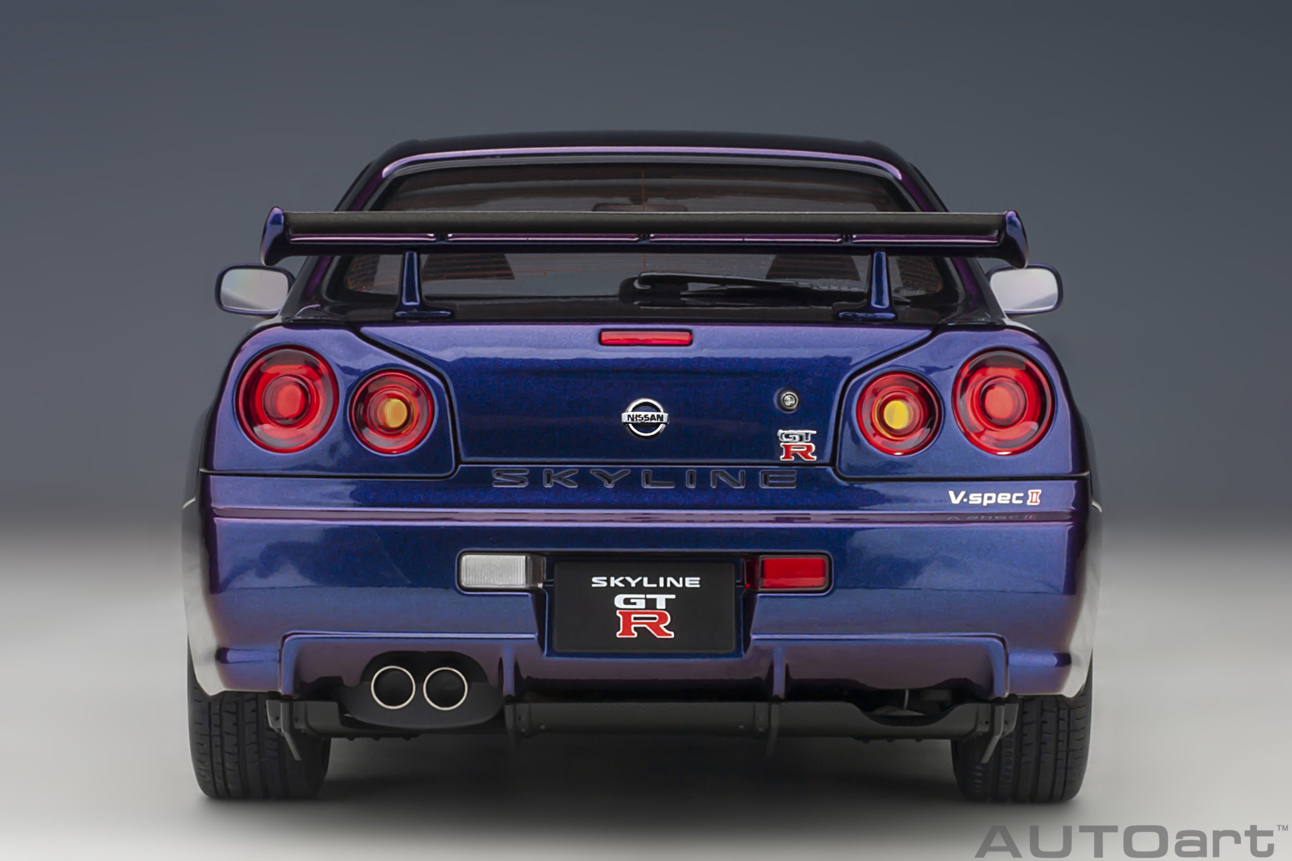 Nissan Skyline GT-R (R34) V-Spec II with BBS LM wheels (Midnight Purple III) - immagine 7