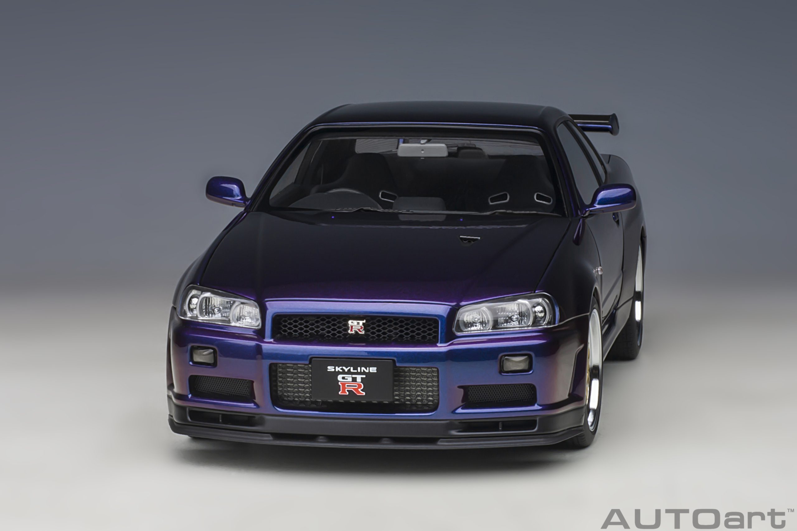 Nissan Skyline GT-R (R34) V-Spec II with BBS LM wheels (Midnight Purple III) - immagine 19