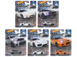 Fast & the Furious assortment of 5