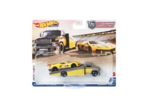 Corvette C8-R & Carry-on Truck, yellow
