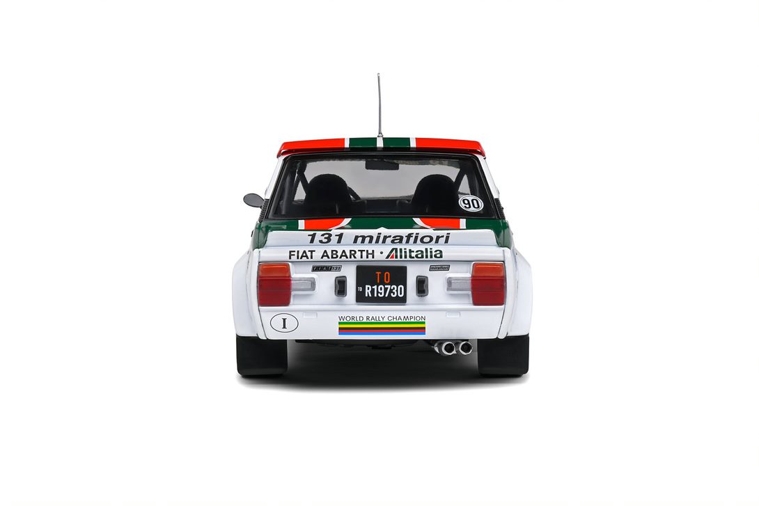 FIAT 131 ABARTH WHITE #3 ALEN / KIVIMÄKI RALLYE MONTECARLO 1979 - immagine 4
