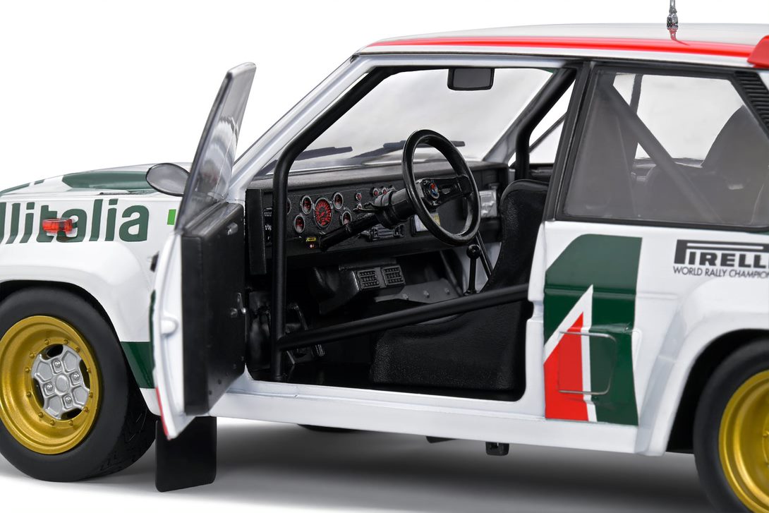 FIAT 131 ABARTH WHITE #3 ALEN / KIVIMÄKI RALLYE MONTECARLO 1979 - immagine 5