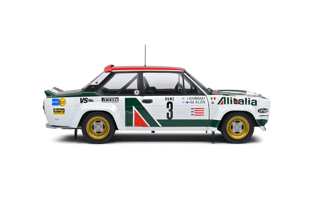 FIAT 131 ABARTH WHITE #3 ALEN / KIVIMÄKI RALLYE MONTECARLO 1979 - immagine 10
