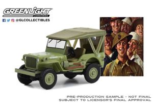 Willys MB Jeep 1945 U.S. Army *Norman Rockwell Series 5*