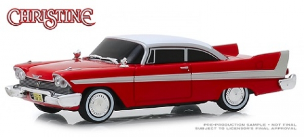 Plymouth Fury 1958 - Christine (1983) - (Evil Version with Blacked Out Windows)