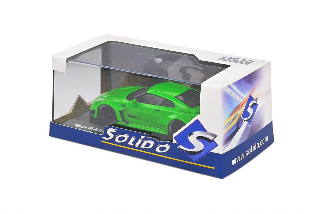 NISSAN GT-R (R35) LB WORK SILHOUETTE GREEN – Bild 5