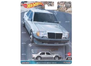 Mercedes Benz 500E, grey/silver