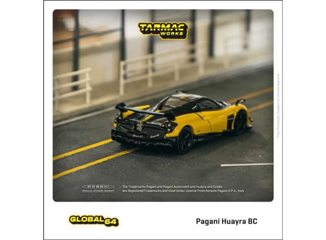 Pagani Huayra BC, giallo Limone