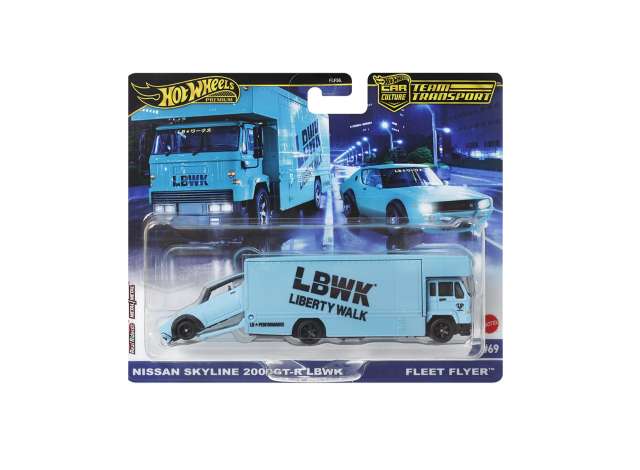 Nissan Skyline 2000 GT-R LBWK & Fleet Flyer truck