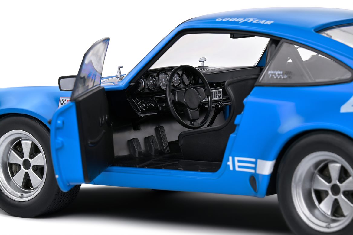PORSCHE 911 IROC BLUE #4 FOLLMER IROC RIVERSIDE 1974 - Image 7