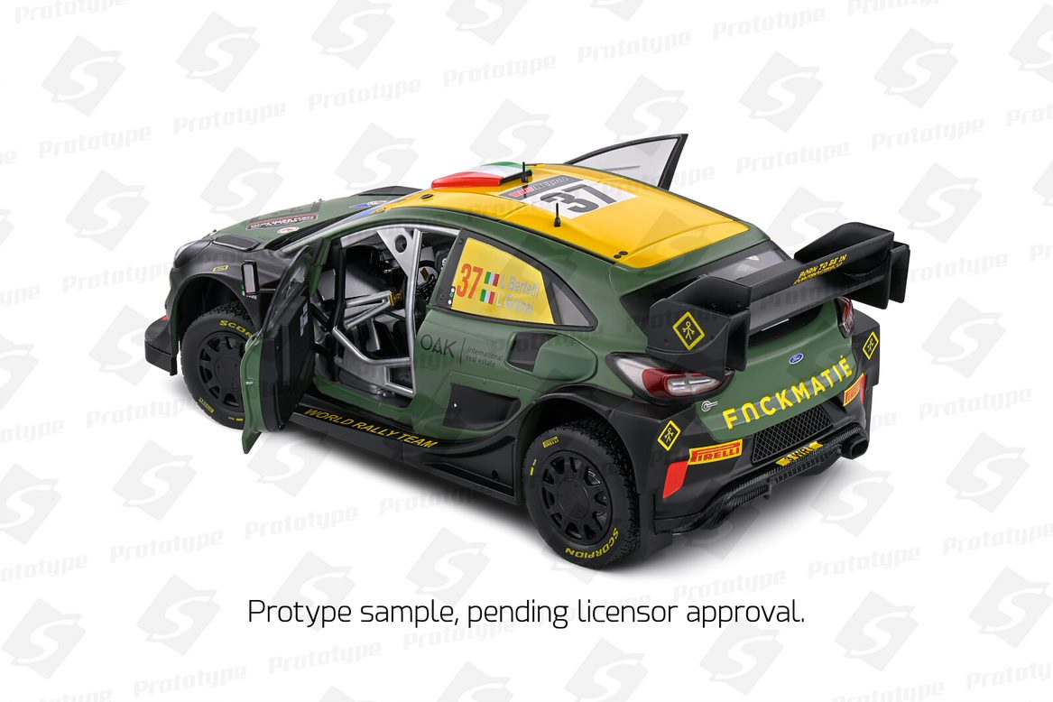 FORD PUMA RALLY1 HYBRID BLACK #7 BERTELLI/GRANAI RALLY NEW ZEALAND - Image 5