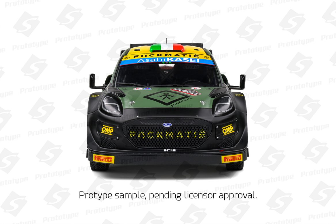 FORD PUMA RALLY1 HYBRID BLACK #7 BERTELLI/GRANAI RALLY NEW ZEALAND - Image 9