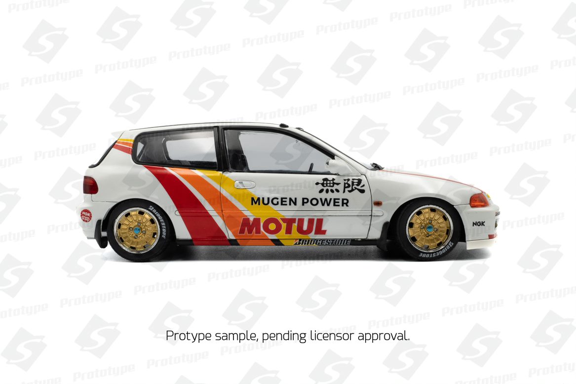 HONDA CIVIC (EG6) SOLIDO WORKS MUGEN RACING WHITE 1992 - Figura 2