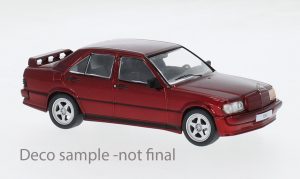 Mercedes 190 E 2.3 16V ‚custom‘, rot, 1984