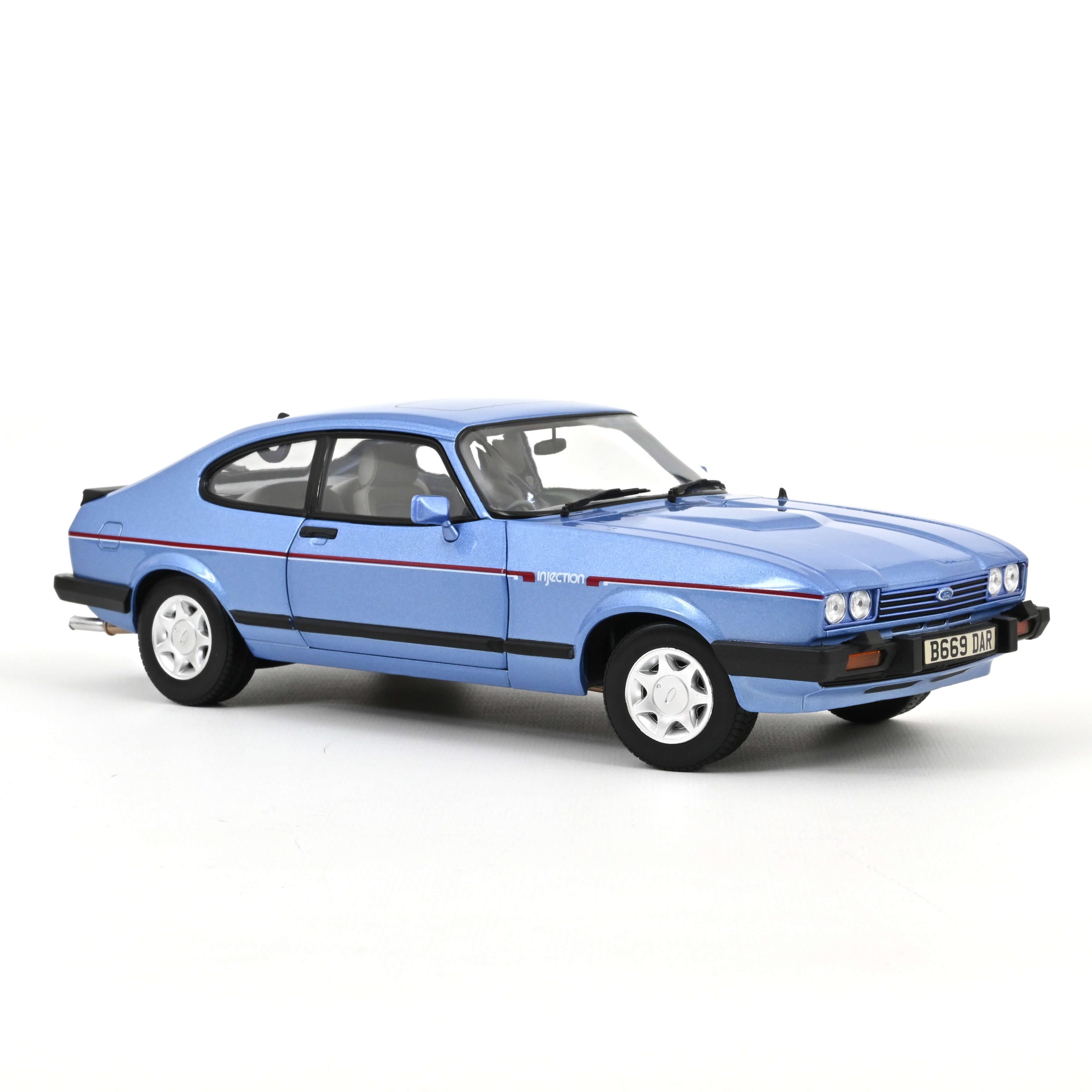 Ford Capri Mk.III 2.8 Injection RHD 1984 Paris Blue metallic