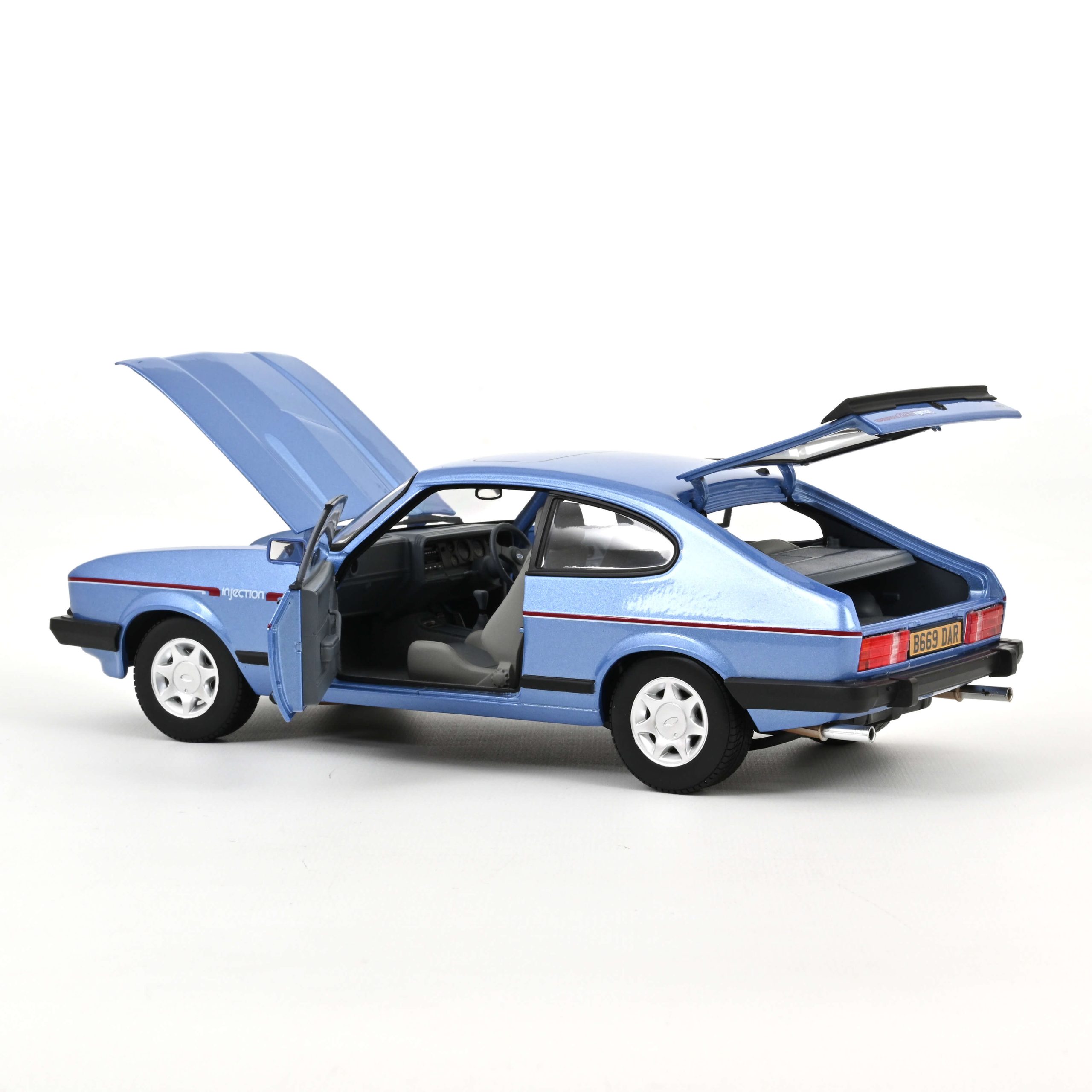 Ford Capri Mk.III 2.8 Injection RHD 1984 Paris Blue metallic - immagine 5