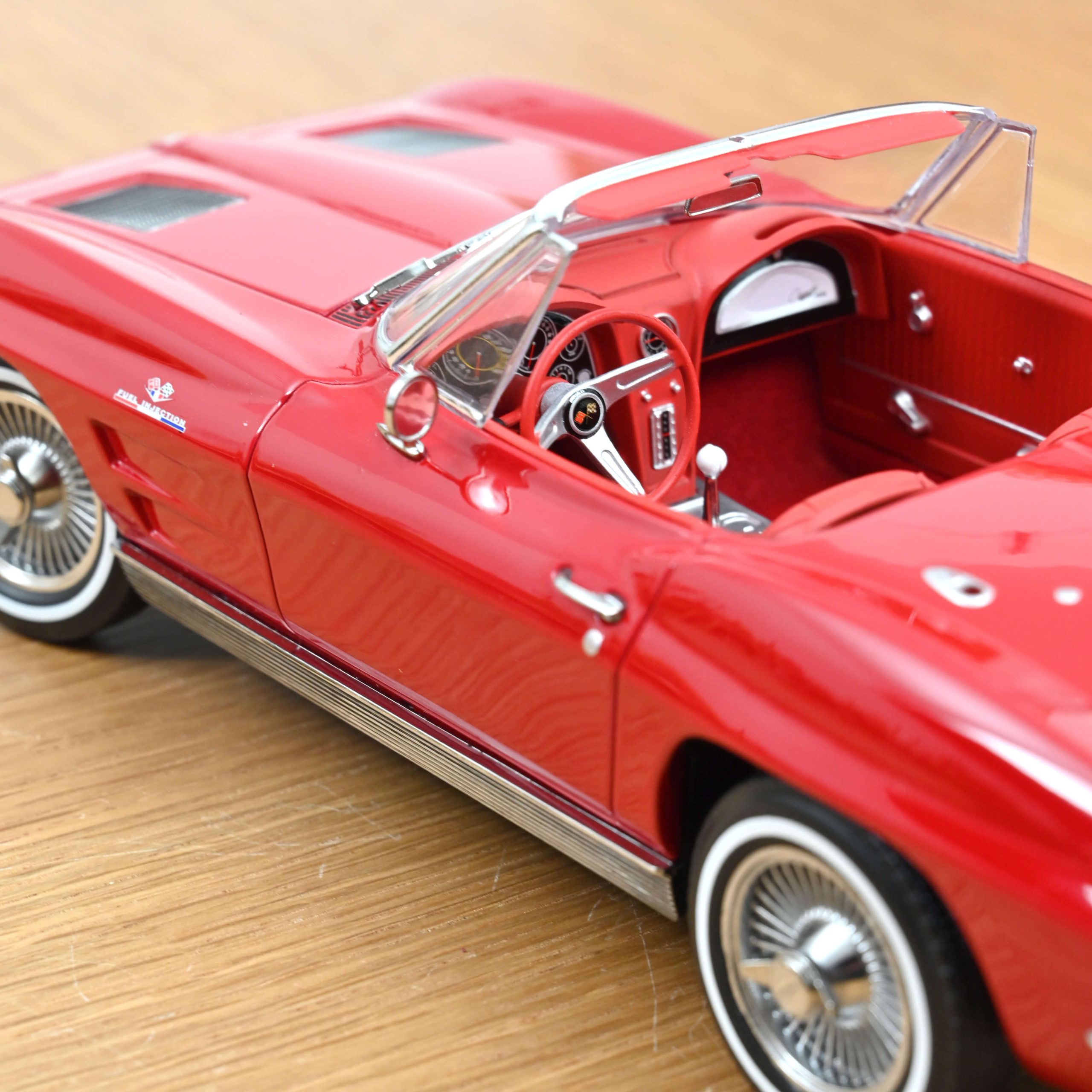Chevrolet Corvette Sting Ray Cabriolet 1963 Riverside Red - Image 2