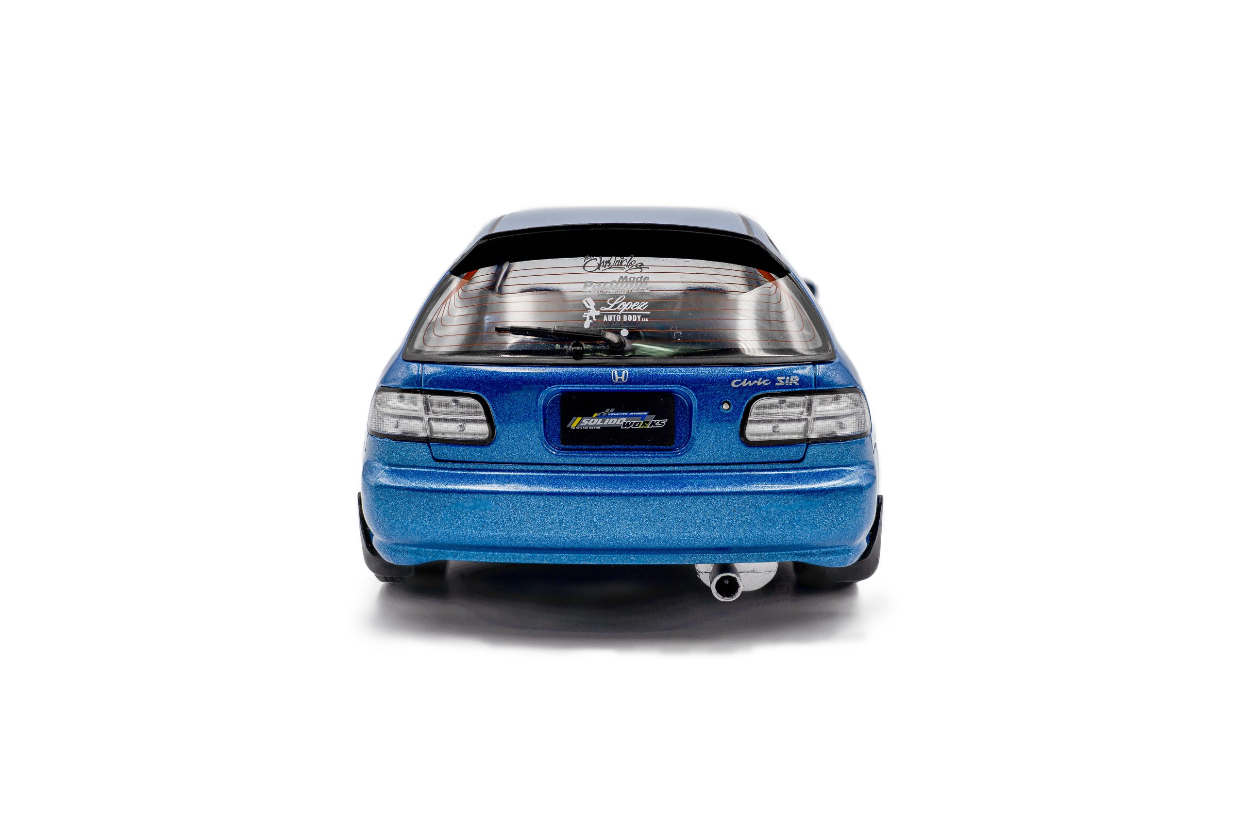 HONDA CIVIC (EG6) SOLIDO WORKS COBALT BLUE PEARL 1991 – Bild 4