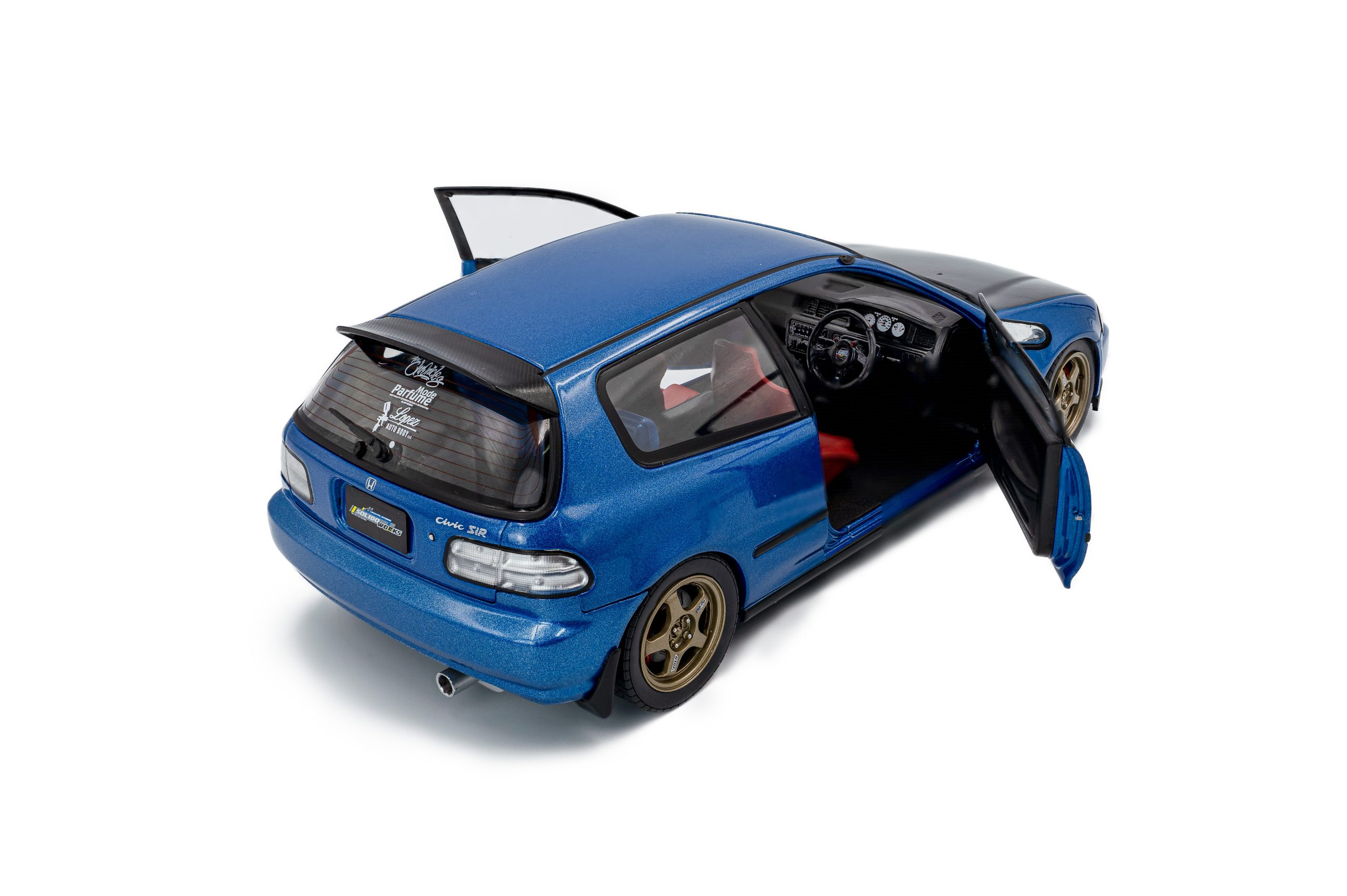 HONDA CIVIC (EG6) SOLIDO WORKS COBALT BLUE PEARL 1991 – Bild 6