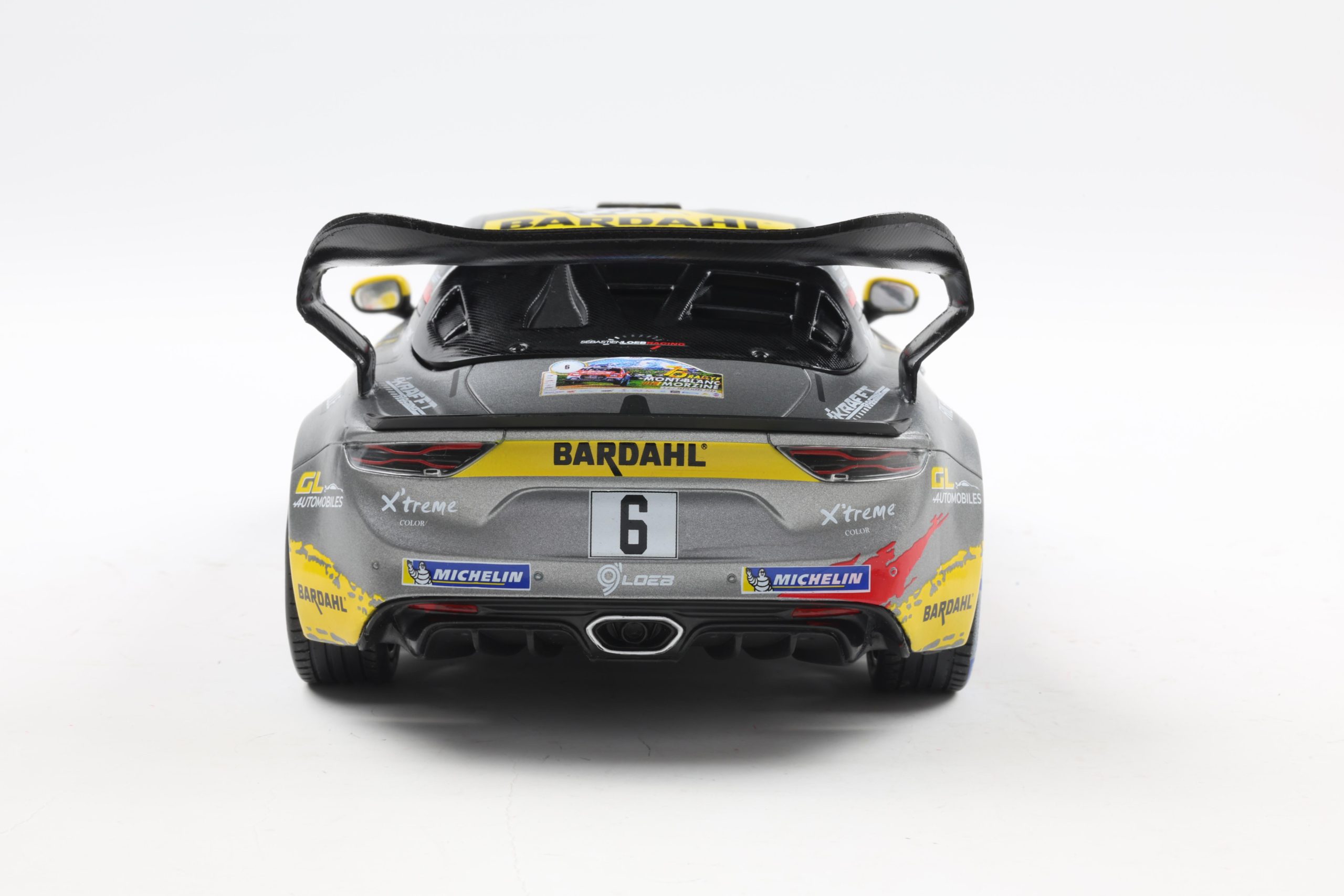 ALPINE A110 RGT+ GREY #6 S.LOEB / L.GODEY RALLYE DU MONT BLANC 2024 - immagine 4