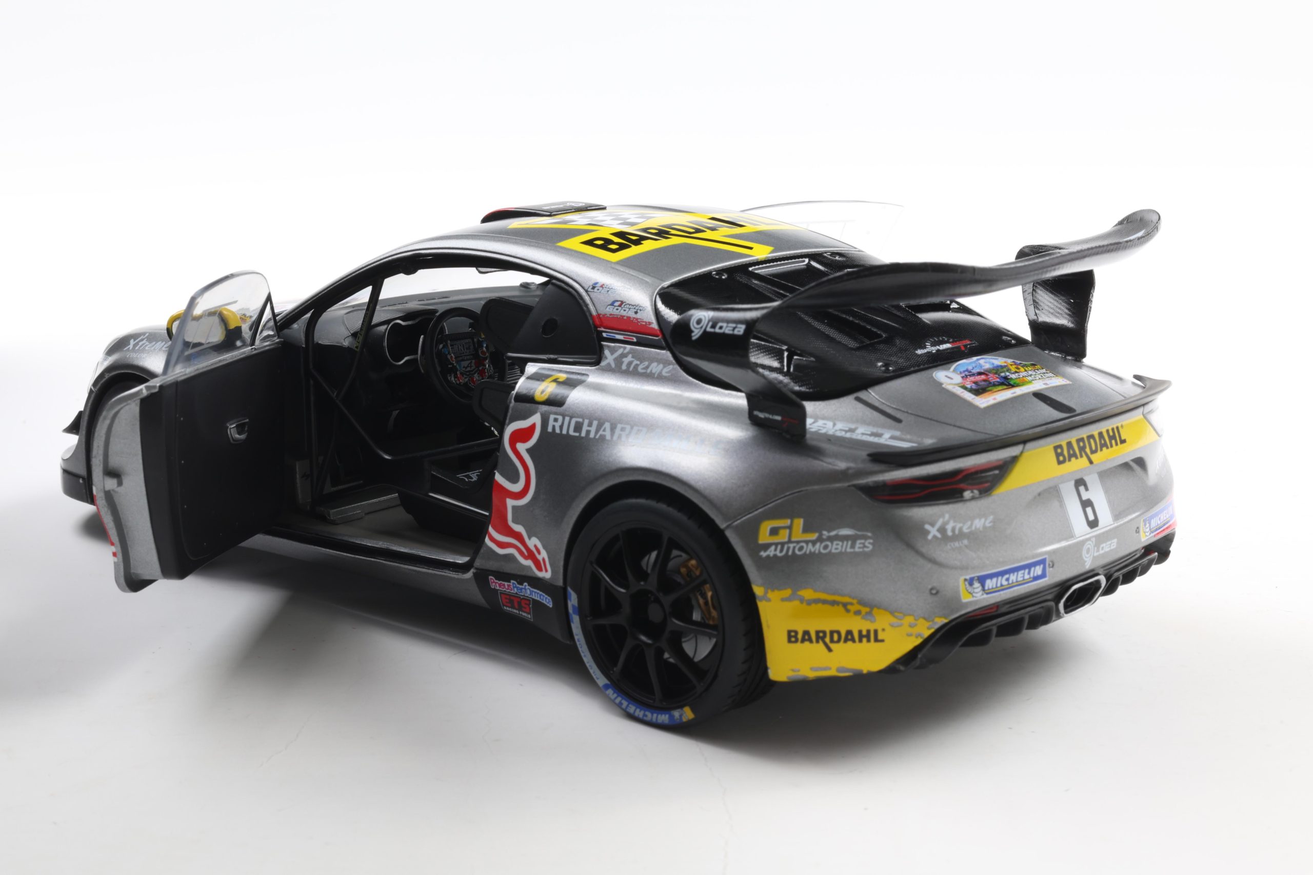 ALPINE A110 RGT+ GREY #6 S.LOEB / L.GODEY RALLYE DU MONT BLANC 2024 - immagine 3