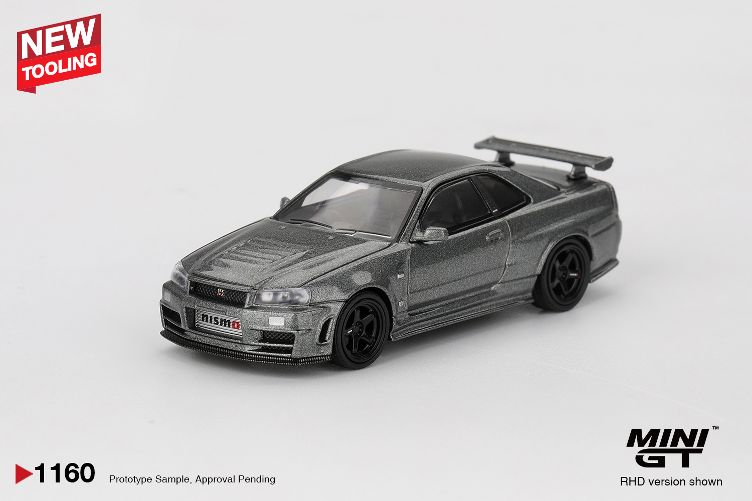 NISSAN SKYLINE GTR (R34) DARK METAL GRAY NISMO CRS 1999