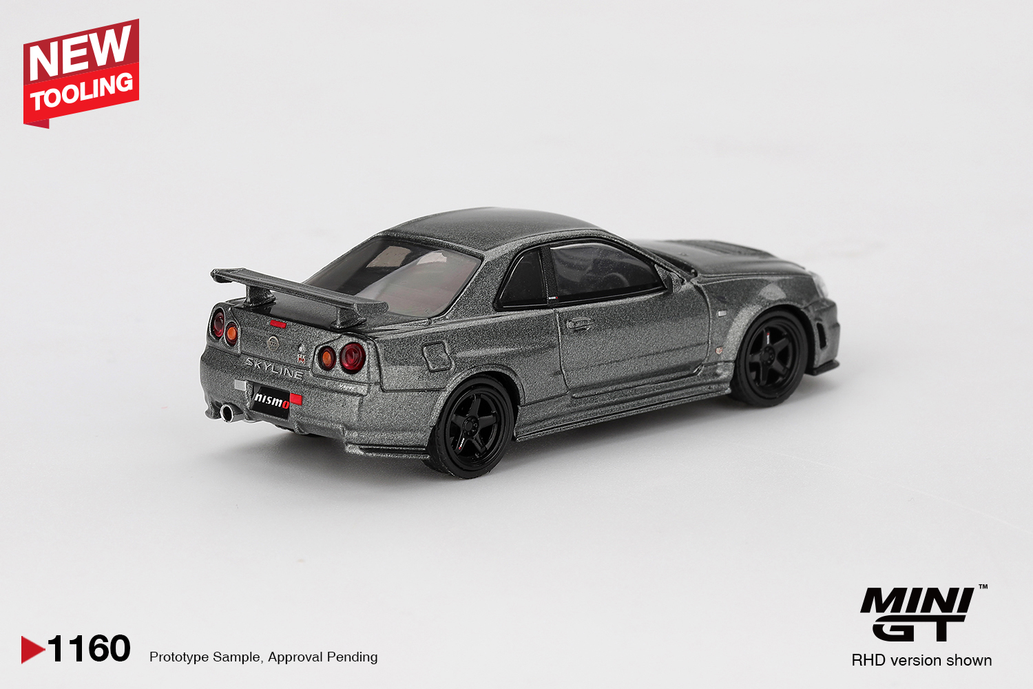NISSAN SKYLINE GTR (R34) DARK METAL GRAY NISMO CRS 1999 - Image 3