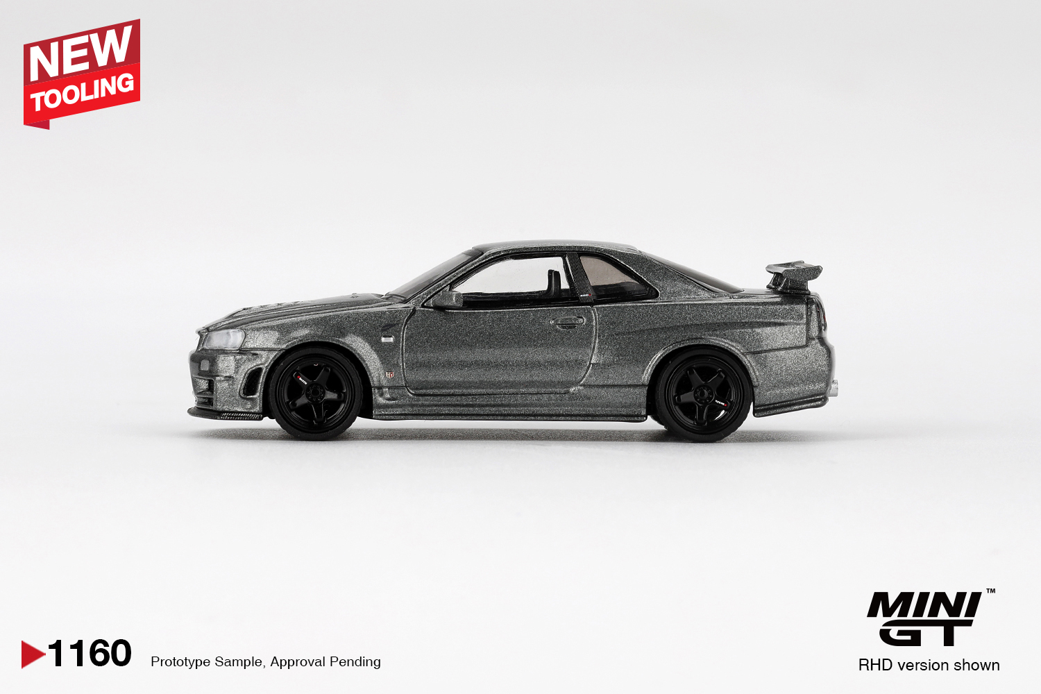 NISSAN SKYLINE GTR (R34) DARK METAL GRAY NISMO CRS 1999 - Image 2