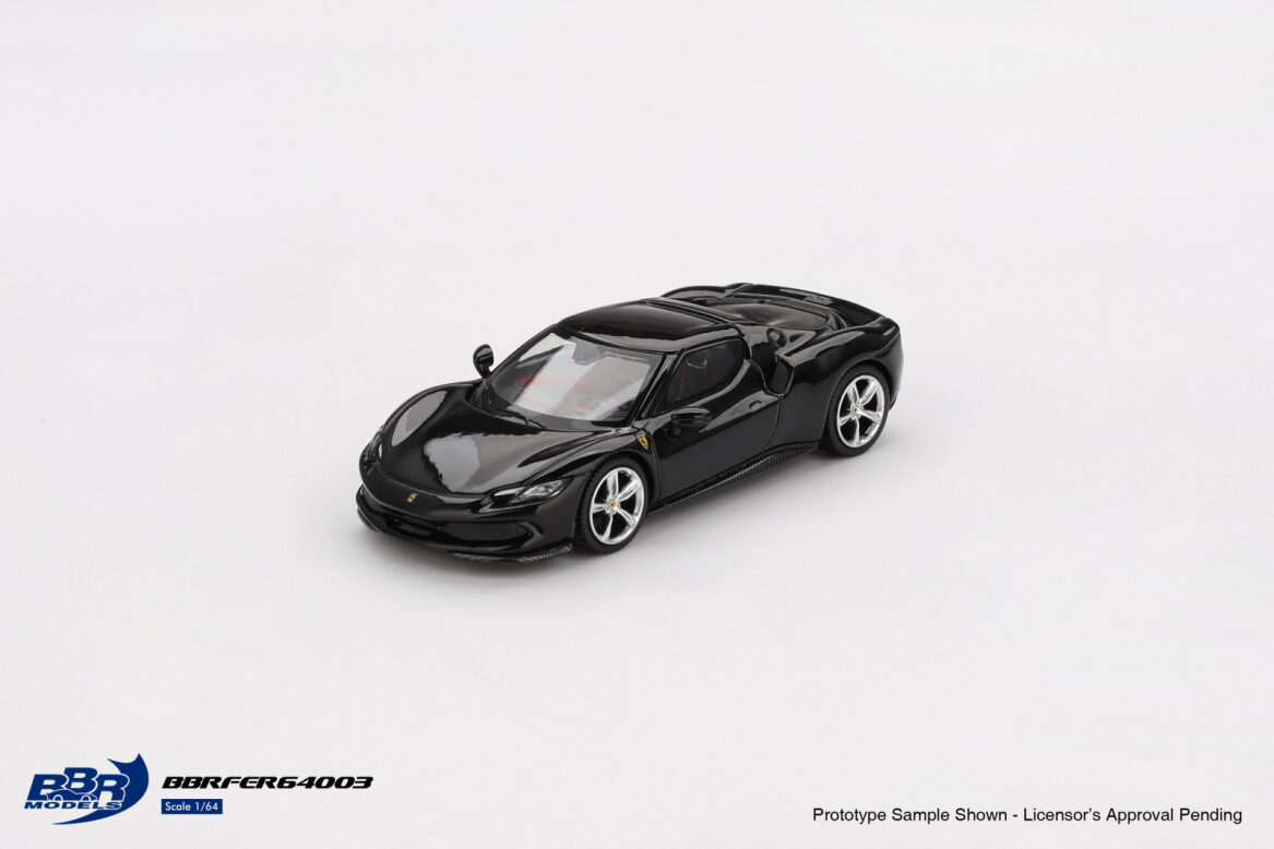 FERRARI 296 GTB NERO DAYTONA 2024