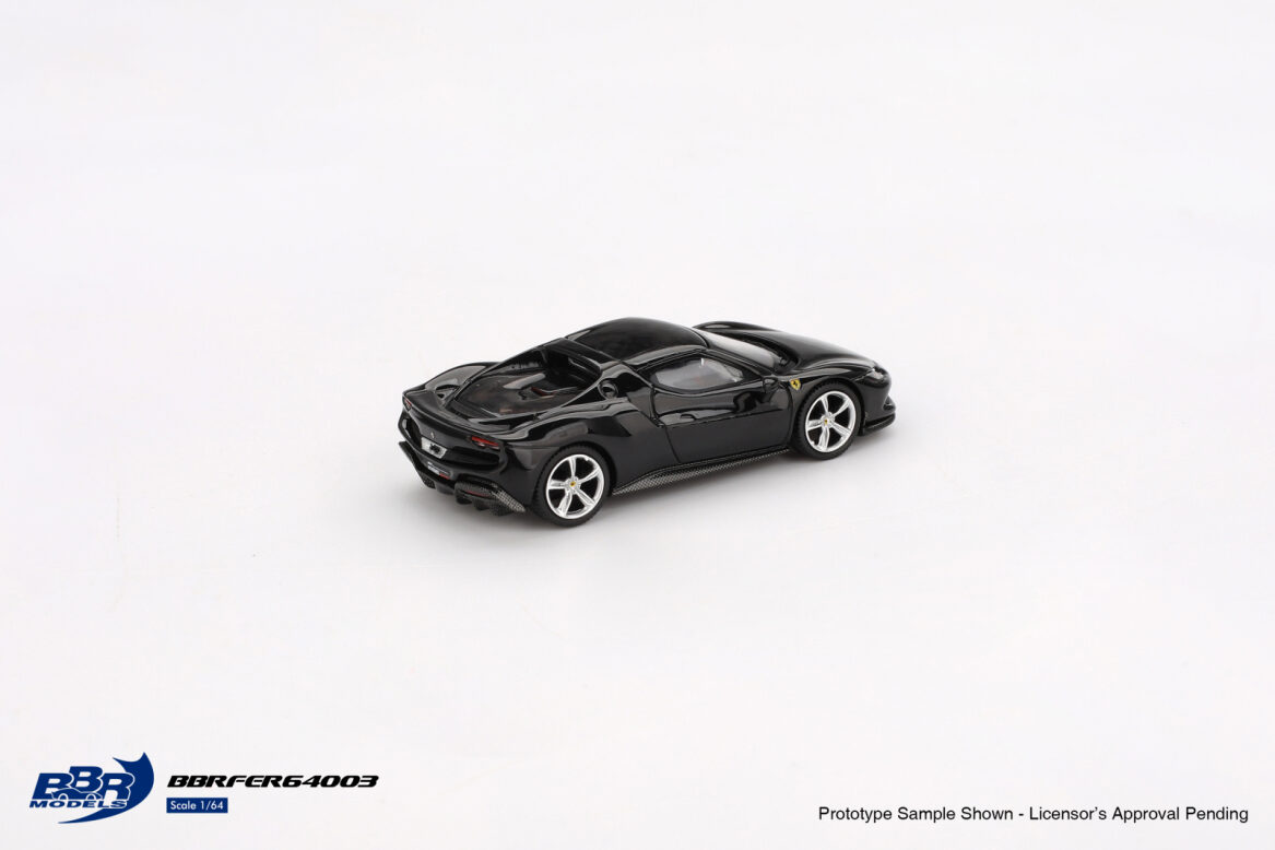 FERRARI 296 GTB NERO DAYTONA 2024 - Figura 3