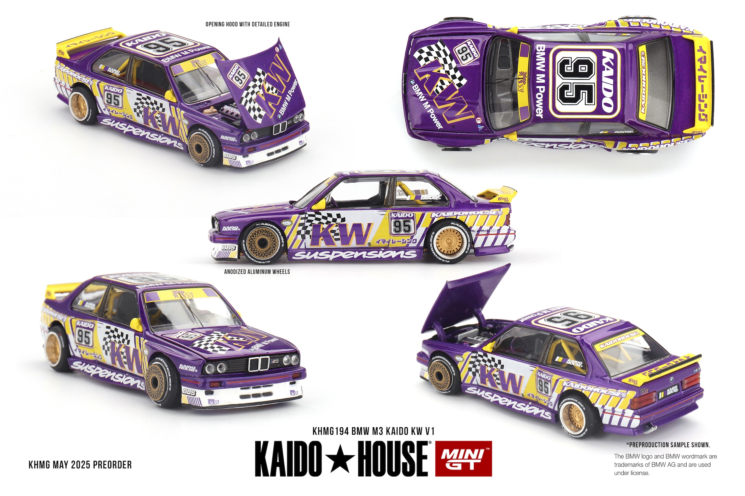 BMW M3 (E30) KAIDO KW V1 1989