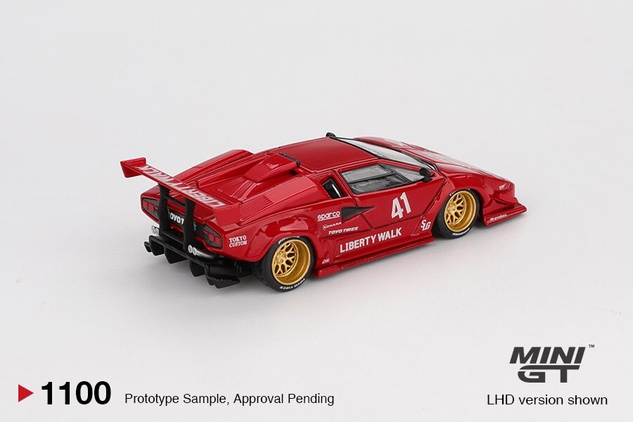 LAMBORGHINI COUNTACH LBWORKS RED 2025 - Зображення 3