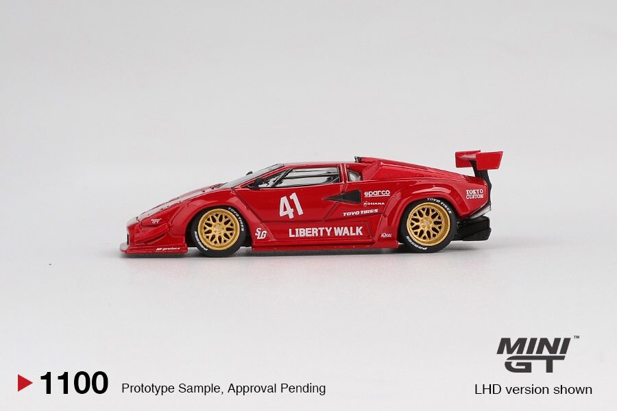 LAMBORGHINI COUNTACH LBWORKS RED 2025 - Зображення 2