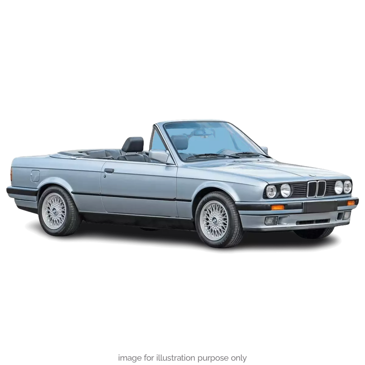 BMW 325i Cabriolet 1991 Glacier Blue