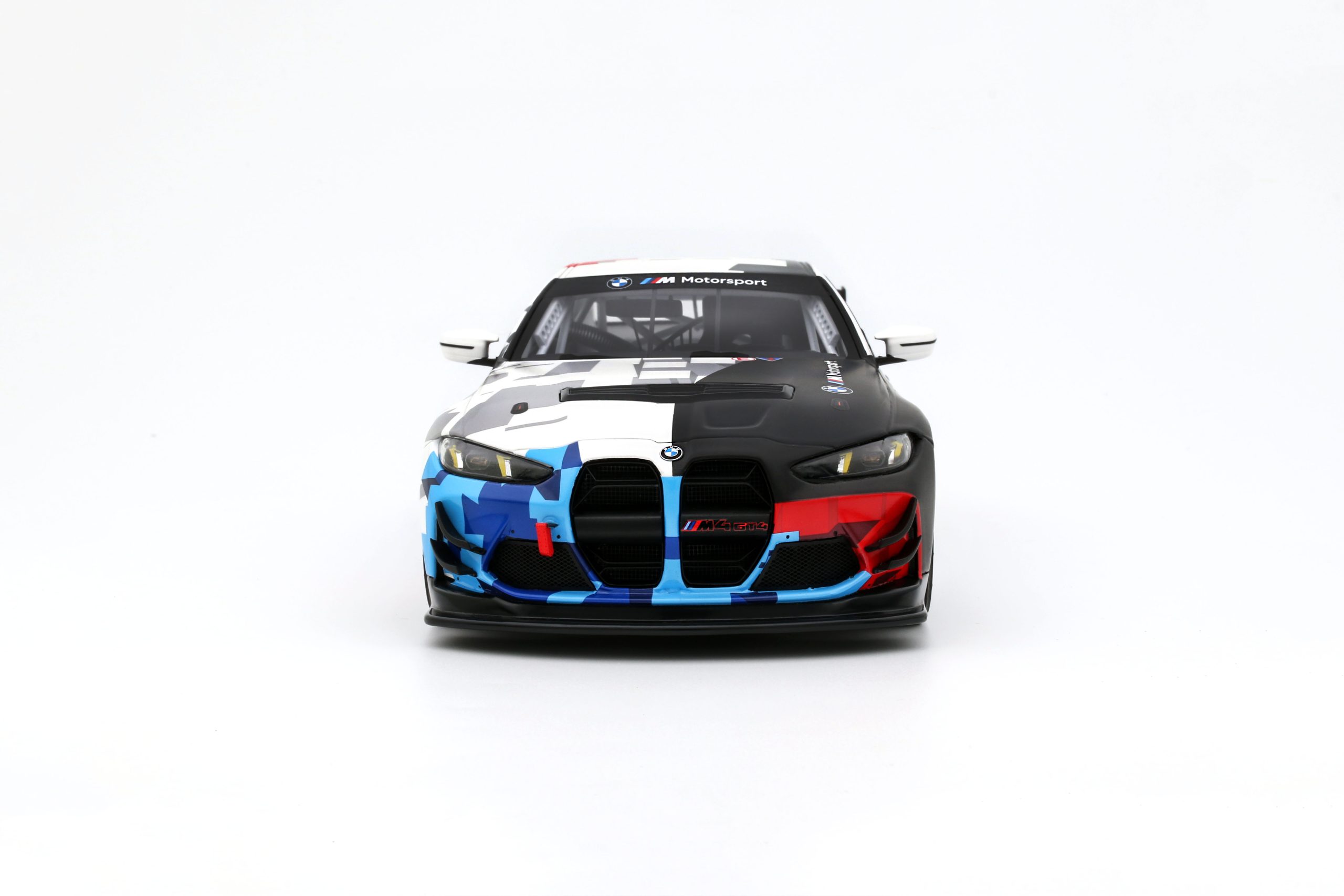 BMW M4 GT4 EVO 3.0L TURBO N 1 WHITE 2024 - Image 6