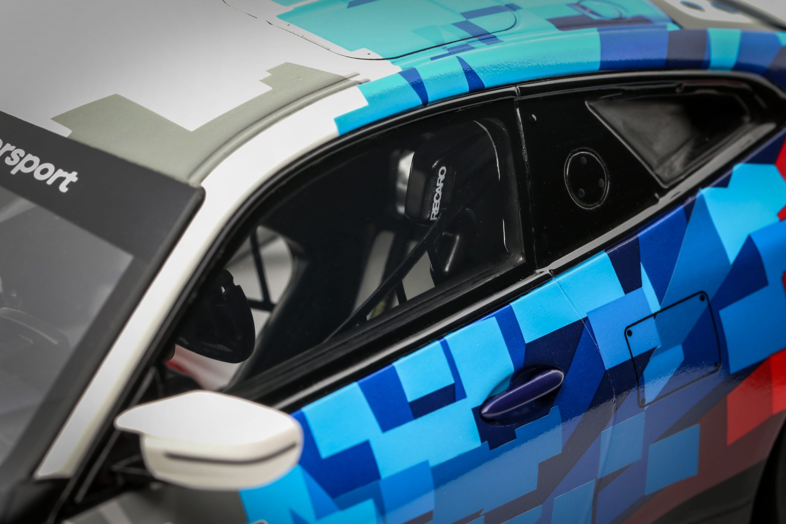 BMW M4 GT4 EVO 3.0L TURBO N 1 WHITE 2024 - Image 2