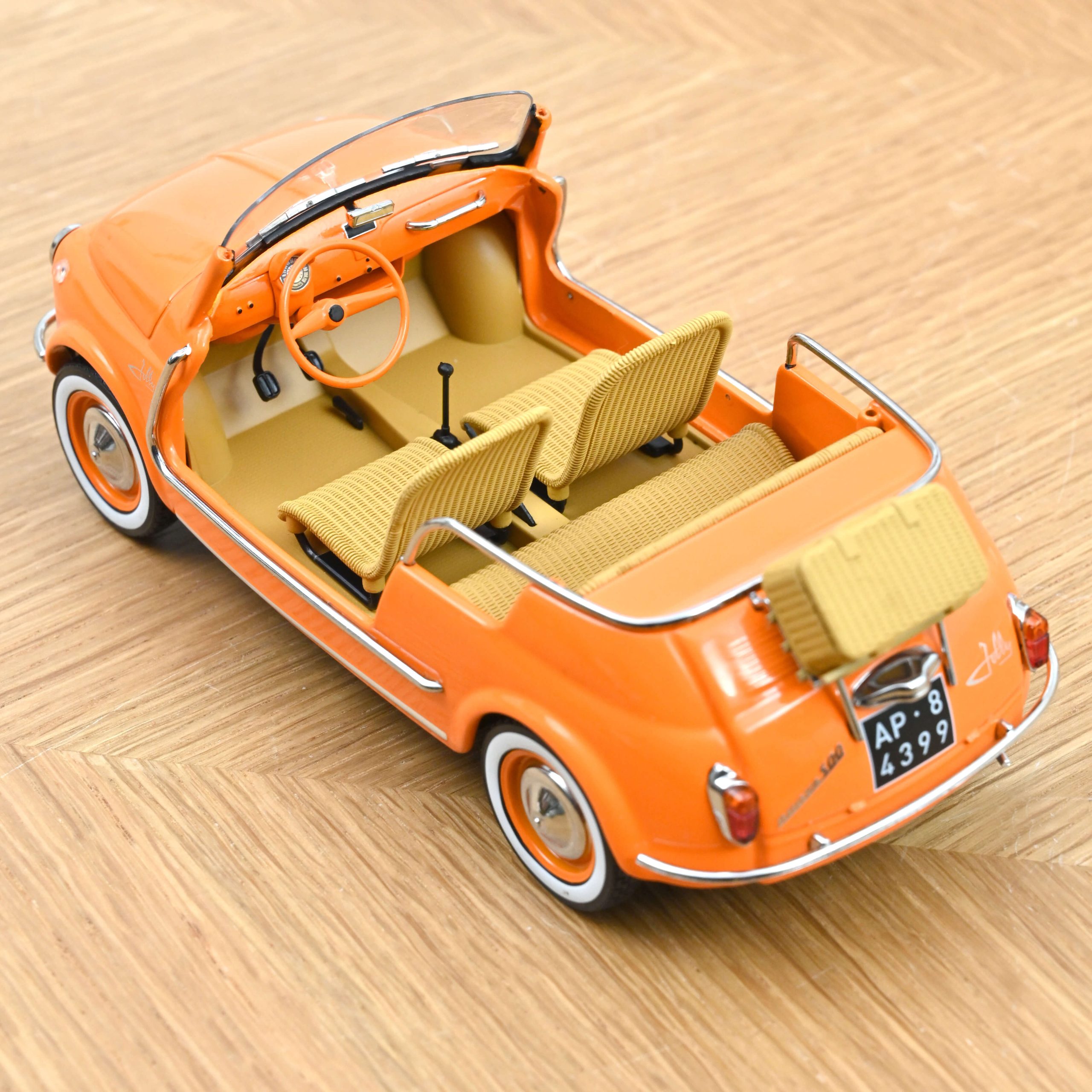 Fiat 500 Jolly 1965 Orange - immagine 6