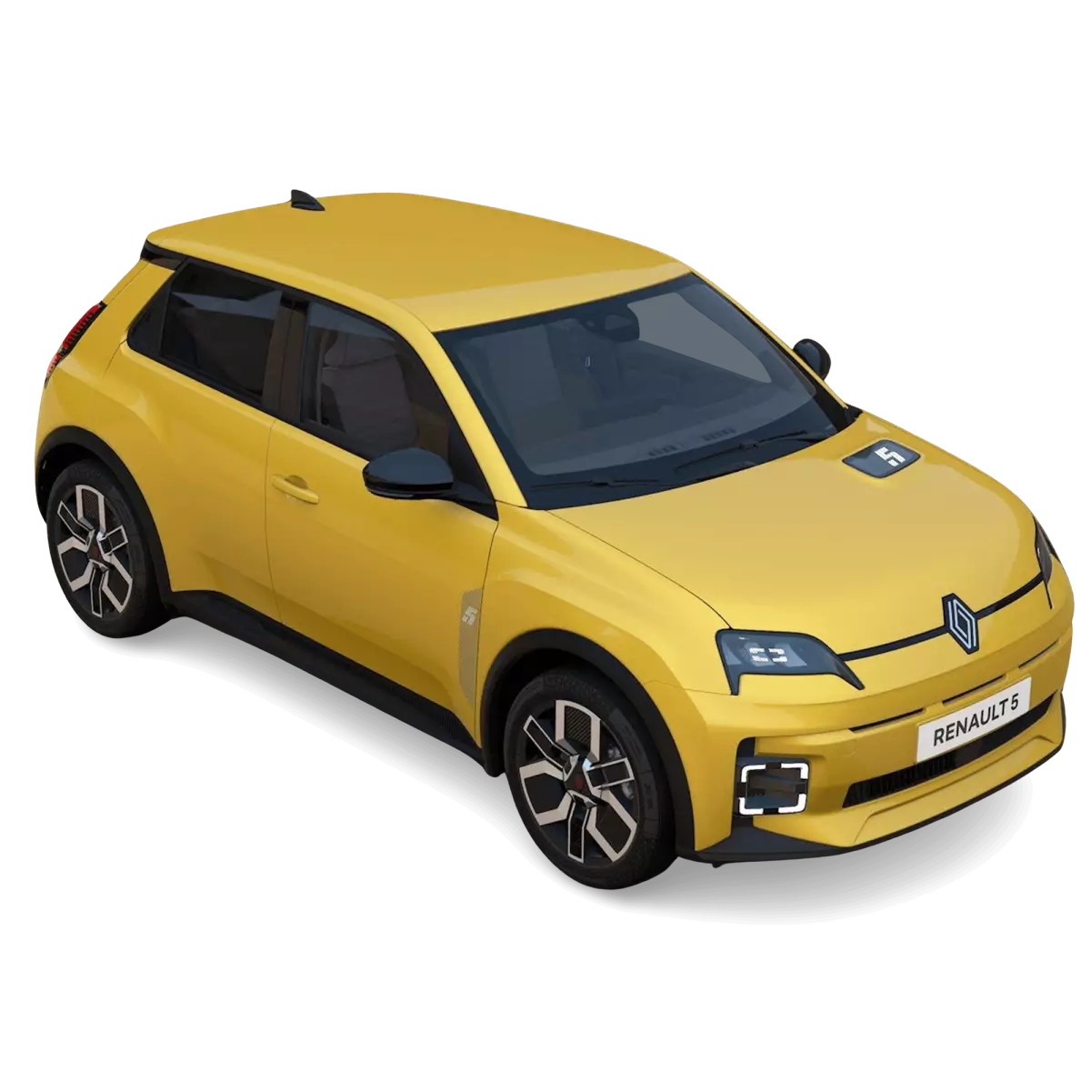 Renault 5 E-Tech Electric 2024 Yellow Pop