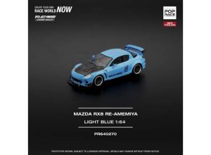 Mazda RX-8 RE-AMEMIYA, light blue
