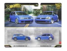 Volkswagen Golf R32 (NT) & Volkswagen Golf Mk7 (CF) *Premium 2-pack*, blue