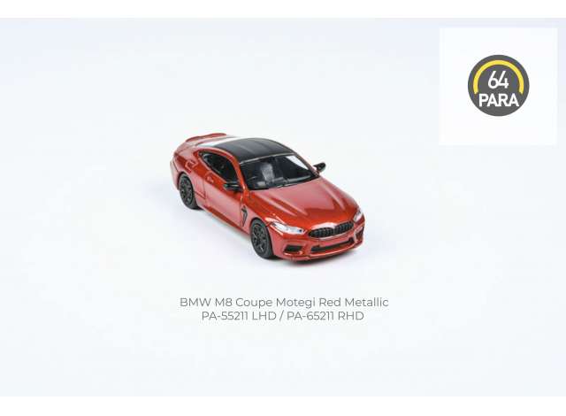BMW M8 Coupe, red